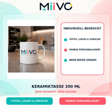 Keramiktasse 300 ml: individuelles MIIVO USP-Vergleichsbild
