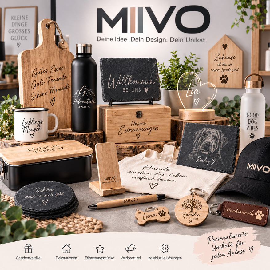 Dein MIIVO Unikat – eigenen Gegenstand personalisieren lassen