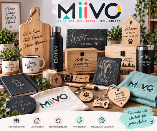 Dein MIIVO Unikat – eigenen Gegenstand personalisieren lassen