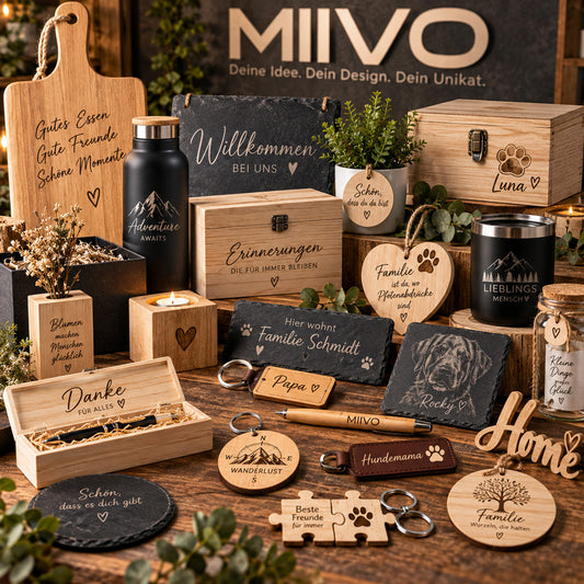 Dein MIIVO Unikat – eigenen Gegenstand personalisieren lassen