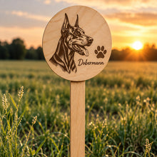 Personalisiertes Fährtenschild aus Holz – graviert