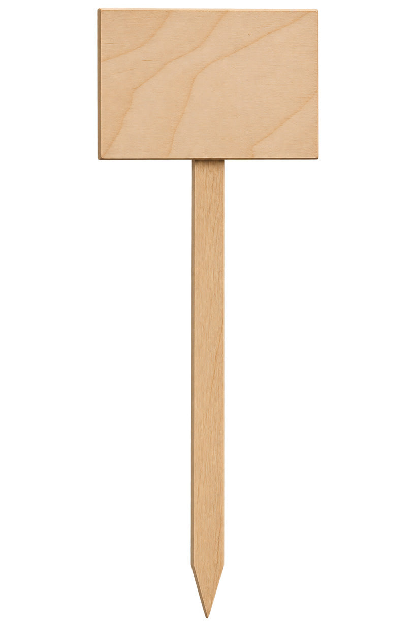 Personalisiertes Fährtenschild aus Holz – graviert