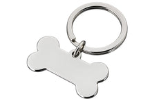 Personalisierte Hundemarke Knochen aus Edelstahl – graviert