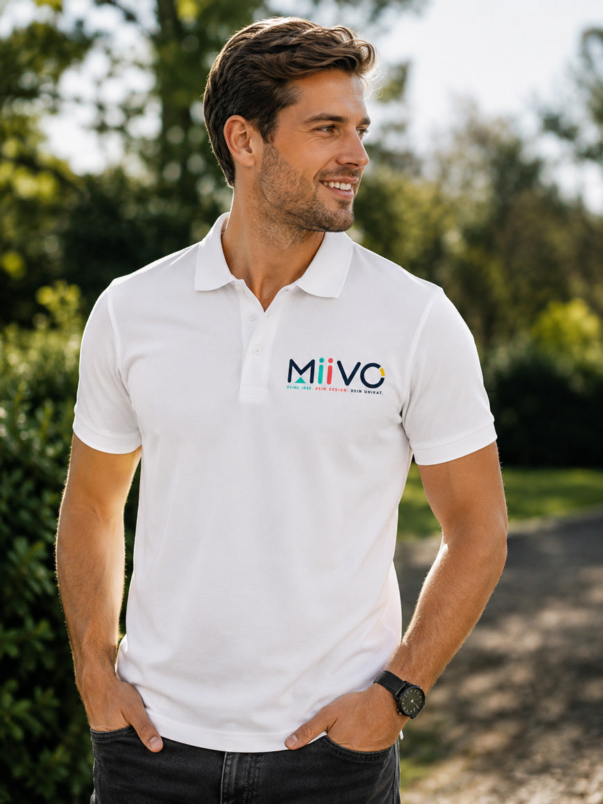 Personalisiertes Poloshirt Regular Fit – bedruckt