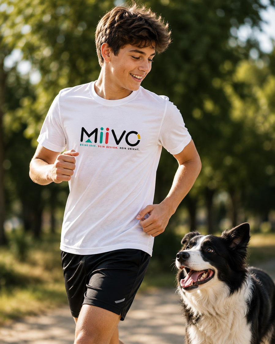 Personalisiertes T-Shirt aus 100 % Baumwolle – bedruckt